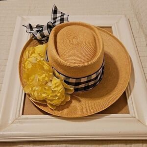 Tecum Decorated Palm Straw Hat